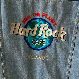 Authentic Hard Rock Orlando Jean‎ Jacket size S